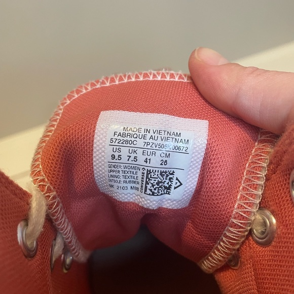 Converse CPX70 high tops “Washed Floral” - Picture 5 of 5